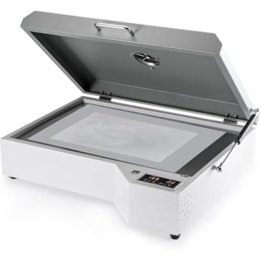 Imagem de Dtf Ove Aquecedor Secador A3 / A4, Dtf Ove Secador 0-300 ° C 0-999 S Adjustmet Rapid Heatig Display Digital Cotrol Pequeno Dtf Ove Curig Trasfer Film Dtf Gaveta De Folhas