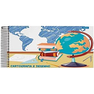Imagem de Caderno Cartografia Espiral 96 Folhas Pct 5 Un Capa Dura Foroni