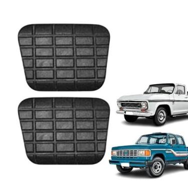 Imagem de Kit De Capa De Pedal (Freio+Embreagem) Da A20/D10//A10 - Mil Pecas