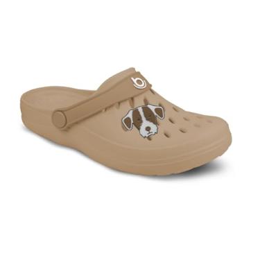 Imagem de Sand�lia Babuche Boaonda Easy Infantil O Conforto Essencial (Bege DOG, BR, Crian�a de 4 a 8 anos, Faixa Num�rico, 29, 30)