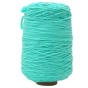 Imagem de Tufting Yarn Algodão Macio Poliéster Shrink Resistente Tapete Fazendo Fios para Artesanato DIY Tapete e Decoração 1 Rolo