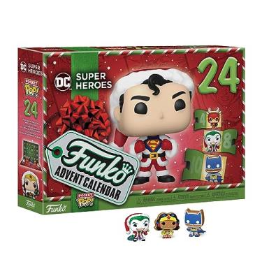 Imagem de Funko, Calendário Funko Pop Pocket Advent Calendar 2024 DC Heroes