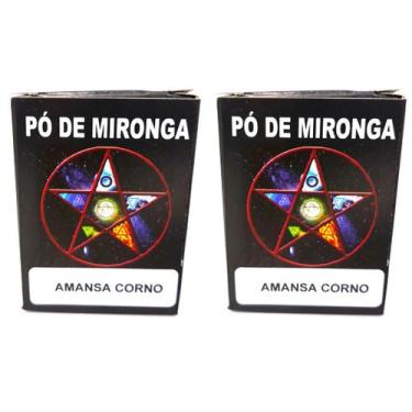 Imagem de Pó de Mironga Amansa Corno Ritual Umbanda Macumba Exu Magia Simpatia K