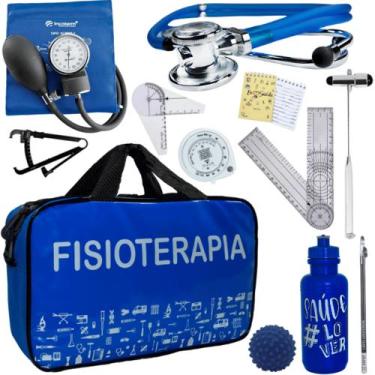 Imagem de Kit Fisioterapia Fita Imc Goniometro Grande Pequeno Fisio - Love Saude