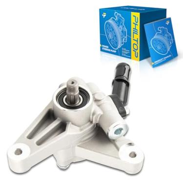 Imagem de PHILTOP Bomba de direção hidráulica 215349, adequada para 2003-2007 Accord 3.0L, 2003-2006 MDX, substitui OE 215349, 56110RCAA01, 56110RDJA01, 56110RDJA02