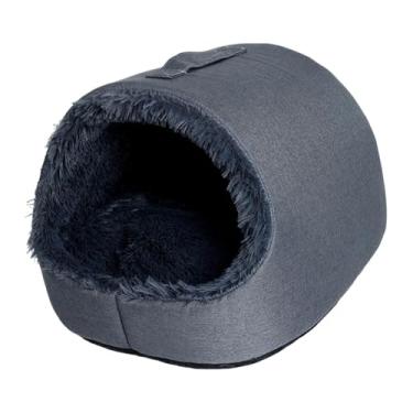 Imagem de Fxzqgnh Casinha/Toca para Gatos, Ideal para Ambientes Internos, Gatinhos E Filhotes, Suprimentos para Animais de Estimação, Casinha/Toca Desmontável para Gato, M Dark Gray