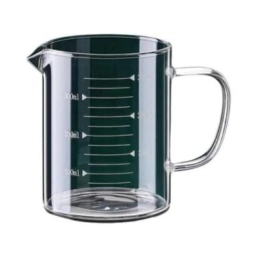 Imagem de Copo Medidor De Vidro Borossilicato Resistente Ao Calor Com Alça 250/3