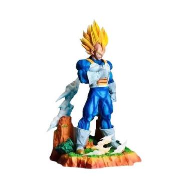 Imagem de Figura De Ação Super Saiyan Vegeta Dragon Ball Escala 1/6 Modelo Colec