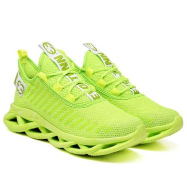 Imagem de Tênis Maverick  Feminino EV Ortopédico Trança Leve macio Sem Cadarço -