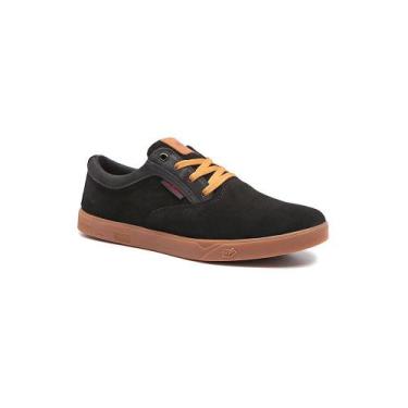 Imagem de Tênis Landfeet Skate Five, Preto, Latex, 41
