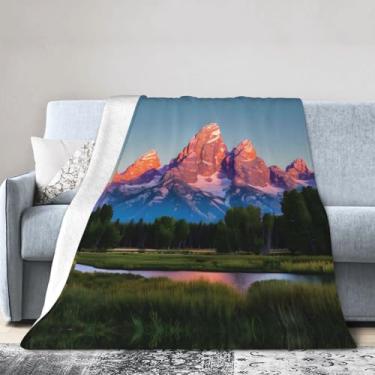 Imagem de Cobertor grande super macio, confortável e quente para cama, sofá e viagens