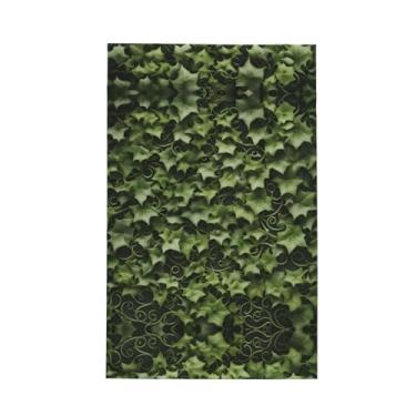 Imagem de XLLingL Toalhas de cozinha de waffle com estampa floral de espirais, panos de prato de microfibra, perfeitos para decoração e limpeza de cozinha - 1 peça