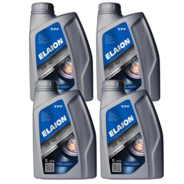 Imagem de 4 Oleo Motor Elaion 5w40 Sintético Ypf