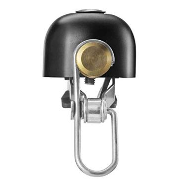 Imagem de ROCKBROS Bike Bell Classic Bicycle para anel com som alto Sinos Road Mountain Guidão Adultos Preto