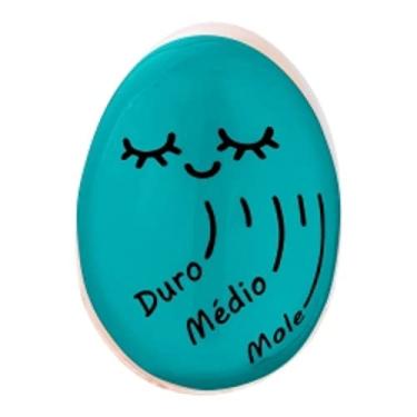 Imagem de Termômetro Para Cozimento De Ovos Mole/Médio/Duro Egg Timer Cor:Azul
