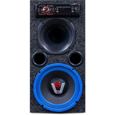 Caixa Bob Bluetooth Trio 1500 Watts Residencial Muito Forte