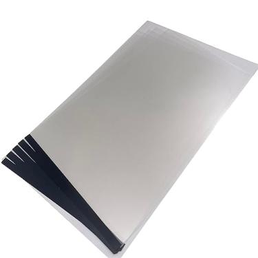 Imagem de OKLILI 5 folhas de suporte compatíveis com Doxie Go SE DX400 Q Q2 A4 Scanner tamanho carta digitalização A3 B4 tamanho ímpar frágil enrugado dobrado frágil papel recibo recorte de jornal foto enrugada