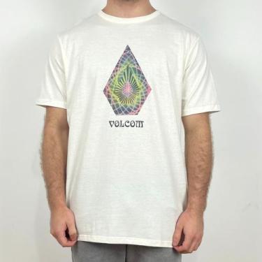 Imagem de Camiseta Volcom Star Shields Off White