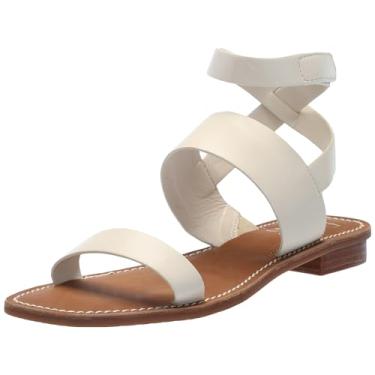 Imagem de Franco Sarto Sandália feminina de salto Tanara, Couro branco cru, 35