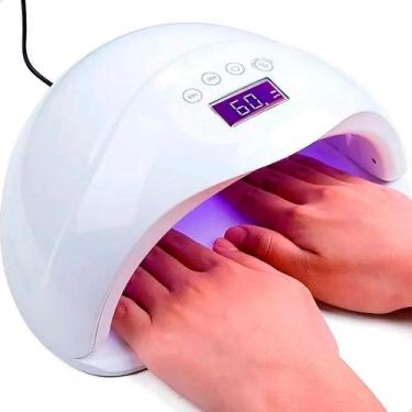 Imagem de Unha Bivolt Secador Esmalte Branco Secagem Secadora - LAURUS