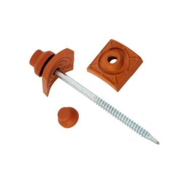 Imagem de Kit Fixação / Vedação Nortelit Pvc Colonial e Plan 20Pc Cerâmica Compl