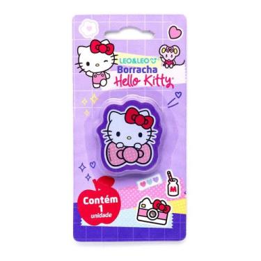 Imagem de Borracha Escolar Personagem Hello Kitty Blister Leo & Leo - LEO&LEO, A