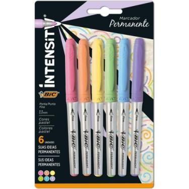 Imagem de Pincel Marcador Permanente Marking 1.1MM TONS Pastel - BIC