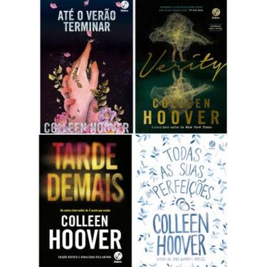 Imagem de Colleen Hoover - Até o verão terminar/ Verity / Tarde Demais/ Todas as