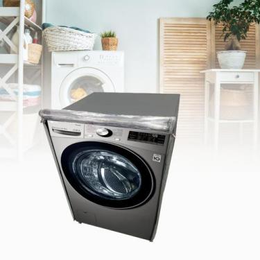 Imagem de Capa para lavadora de roupas lg 11kg vc5 smart transparente - Clean Ca