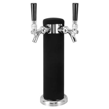 Imagem de Dbgogo Isolador de Torre de Kegerator para Torre de Cerveja de Pressão Dupla de 3” de Diâmetro Padrão, Capa de Torre de Cerveja de Neoprene Elástica para Minimizar A Condensação E Reduzir A Espuma