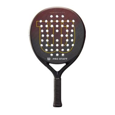 Imagem de Wilson Pádel Pro Staff V2 2024 Raquete de Controle com Fibra de Carbono