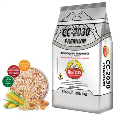 Imagem de Farinhada Cc 2030 Premium 1kg Biotron Alimento Para Aves e Pássaros