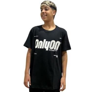 Imagem de Camiseta Masculina Onbongo Preta ON269 Preto-Masculino