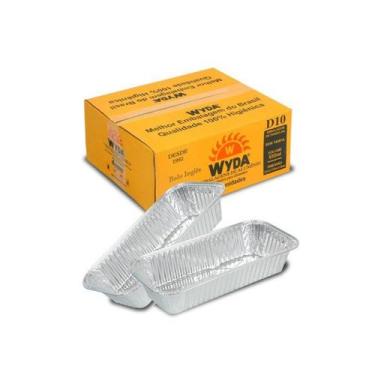 Imagem de Embalagem Para Bolo Inglês Amarela Com 100  650ml - Wyda