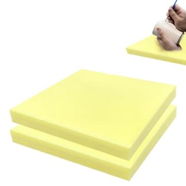 Imagem de Escorredor de mesa de espuma de cerâmica, esponja quadrada de 45 cm, para artesanato, argila, vidraçamento, pintura grande almofada de espuma de cerâmica, ferramenta de molde de cerâmica, pacote com 2