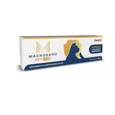 Imagem de Suplemento Alimentar Macrogard Pet Pasta Gatos 60g - Avert