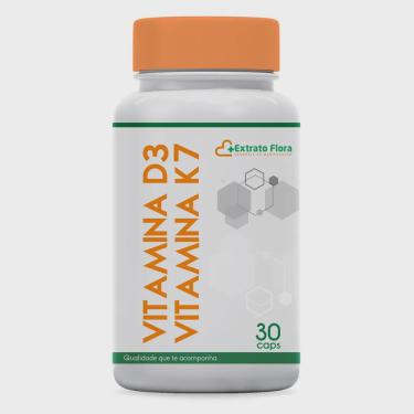 Imagem de Vitamina D3 10.000 ui + Vitamina K2 (MK-7) 100mcg 30 Cápsulas