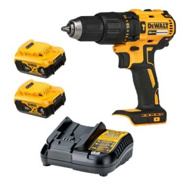 Imagem de Parafusadeira Furadeira Imp 20V DCD7781 2x 4.0 DeWalt Bivolt