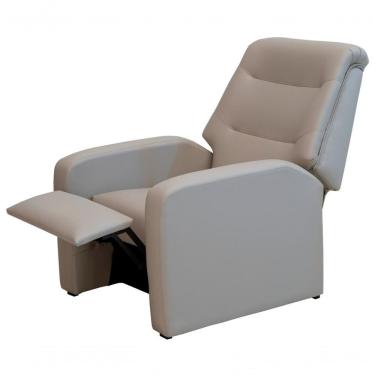 Imagem de Poltrona Do Papai Reclinável Classic - Bege Corino