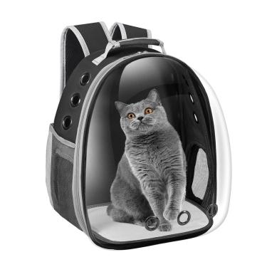 Imagem de Mochila transportadora para animais de estimação Dorphy Space Capsule para gato/cachorro preta