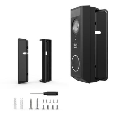 Imagem de oioaahkeo Suporte de campainha antifurto para campainha Eufy E340, suporte de ângulo de campainha ajustável de 0-35 graus com parafusos de segurança