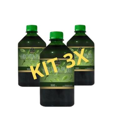 Imagem de Kit 3Und Cha Digestivo Amargo Mix Vita Plus 500 Ml Cha Verde - Cadore