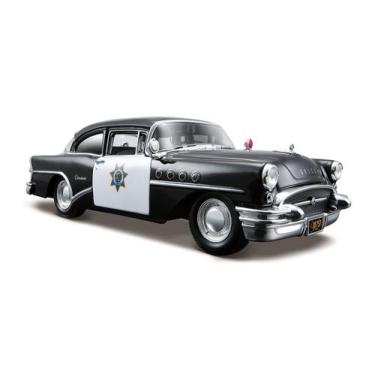Imagem de Miniatura Carro 1955 Buick Century 1/26 Special Edition Preto Maisto 3