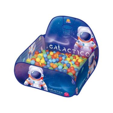 Imagem de Piscina de Bolinha Astronauta Galáctico  - 50 Bolinhas LP Toys, Azul