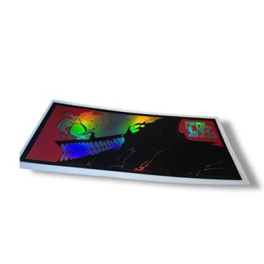 Imagem de Adesivo de carro Dandadan Anime – Adesivo Dan Da Dan Momo Ayase Okarun decalque de vinil | Acessórios de carro anime à prova d'água | Dandadan decoração holográfica manga vinil laptop (DA)