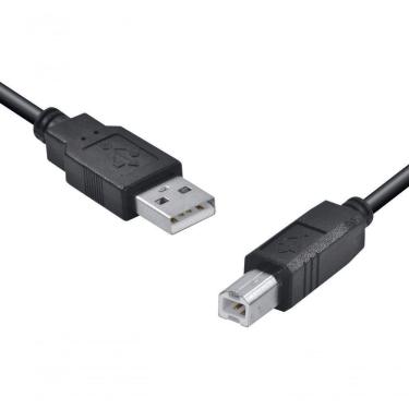 Imagem de Cabo Usb Para Impressora A Macho X B Macho 2.0 - 3m Uambm-3 - Pc - 10