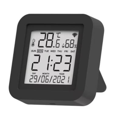 Imagem de Controle Remoto Inteligente IR com Sensor de Temperatura e Umidade, Compatível com Alexa e Google Assistant