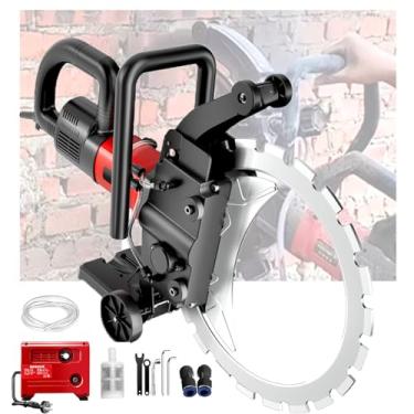 Imagem de MáQuina De Corte De Concreto Sem Poeira De 5000w,Serra Circular Sem Escovas De Alta FrequêNcia E Alta PotêNcia,Profundidade De Corte De 300/400mm Para Tijolos,Cimento,Pedra
