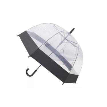 Imagem de Guarda-Chuva Transparente Debrum Preto