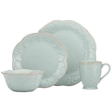 Imagem de Aparelho de Jantar, Elegância e Sofisticação para Sua Mesa com 4 Peças, Formato Redondo Ondulado e Material de Cerâmica, Noritake 824431